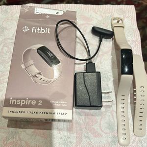 Fitbit inspire 2 fitness tracker +heart rate